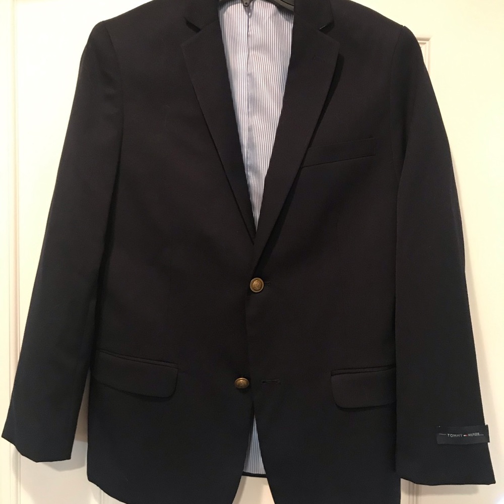 Tommy Hilfiger Navy Boys Blazer